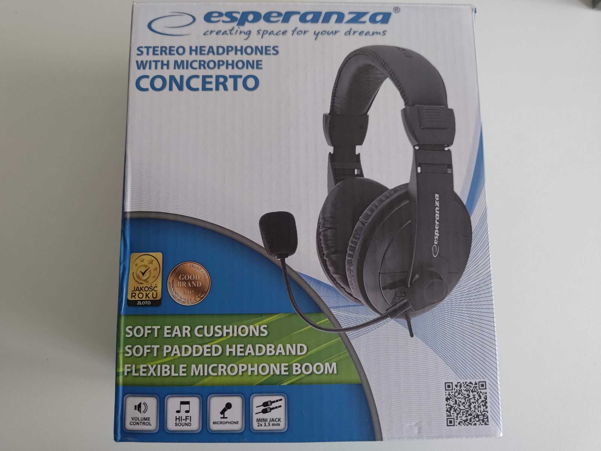 Блутут слушалки BTS Headphone и стерео слушалки с микрофон ESPERANZA