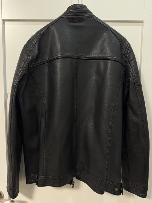 Мъжко кожено яке Jack & Jones размер  M/L