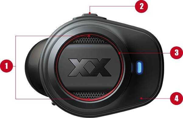 Casti in Ear JVC HA-XP70BT-RE Wireless Bluetooth sigilate nou