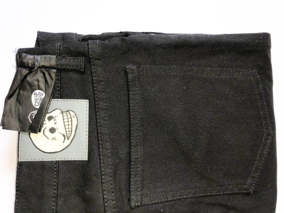 Blugi CHEAP MONDAY Skinny Negru Barbati | Marime 29 x 32 (Talie 75 cm)