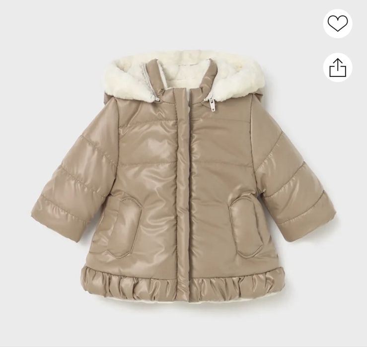 Двулицево детско яке Mayoral 75см 6-9м + подарък нови буйки!