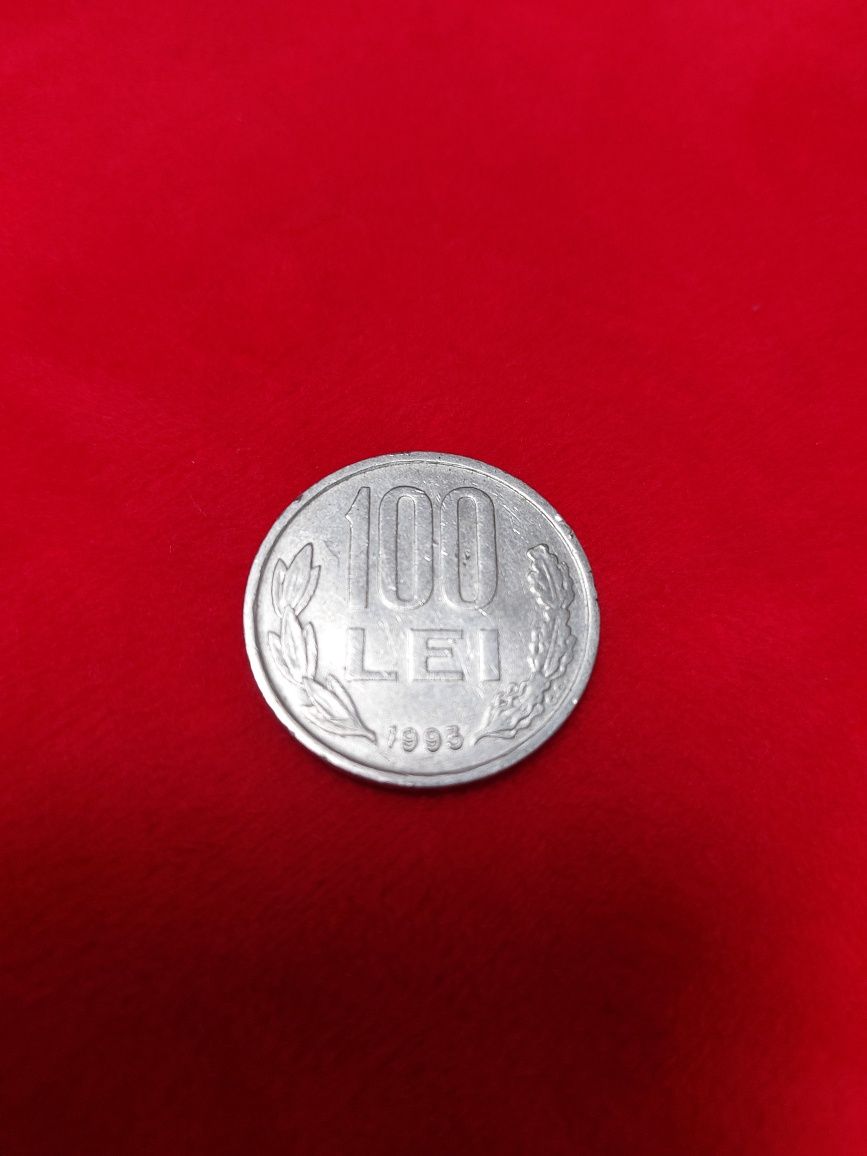 Moneda 100 lei/1993/ Mihai Viteazul/ stare foarte buna//