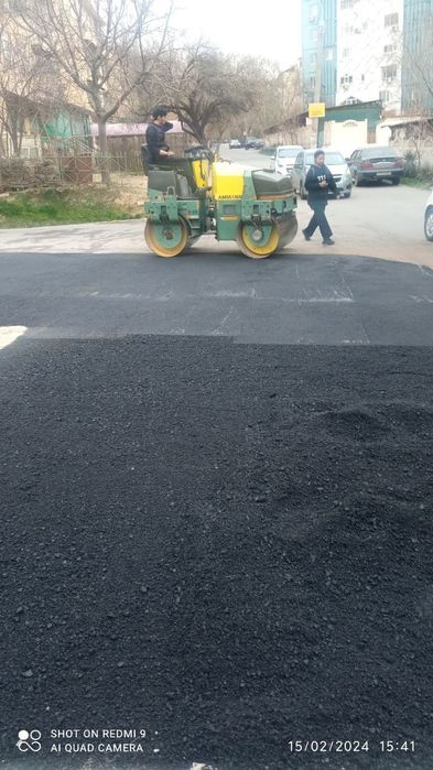 Sifatli Asfalt yotqizish xizmati