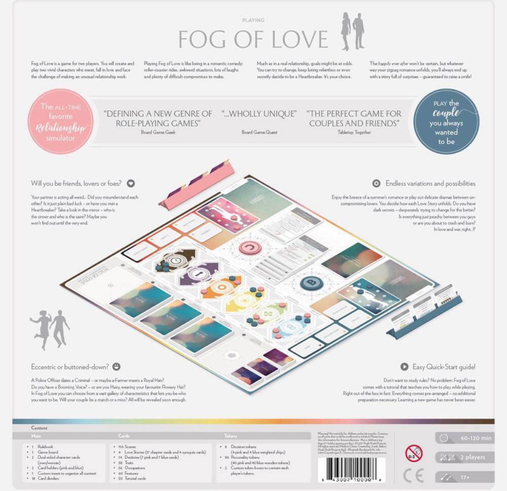 FOG OF LOVE настолна игра