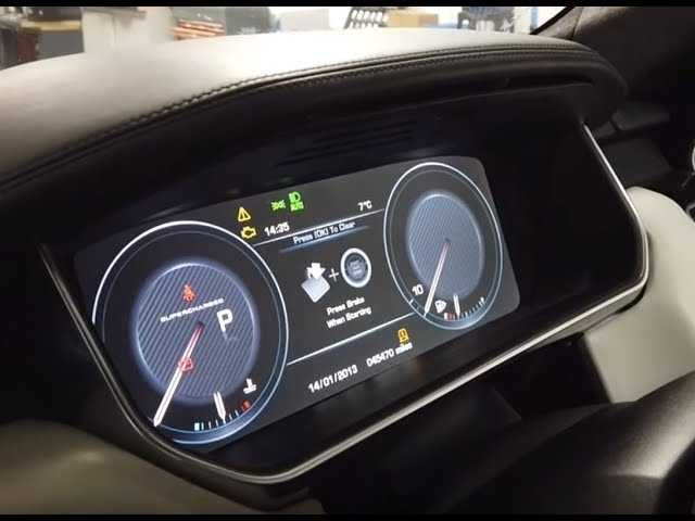Дигитален километраж LCD 12.3" Land Rover Discovery4/Range Rover Sport