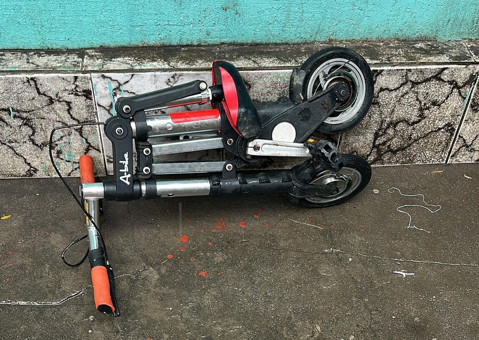 Sinclair folding bike A frame