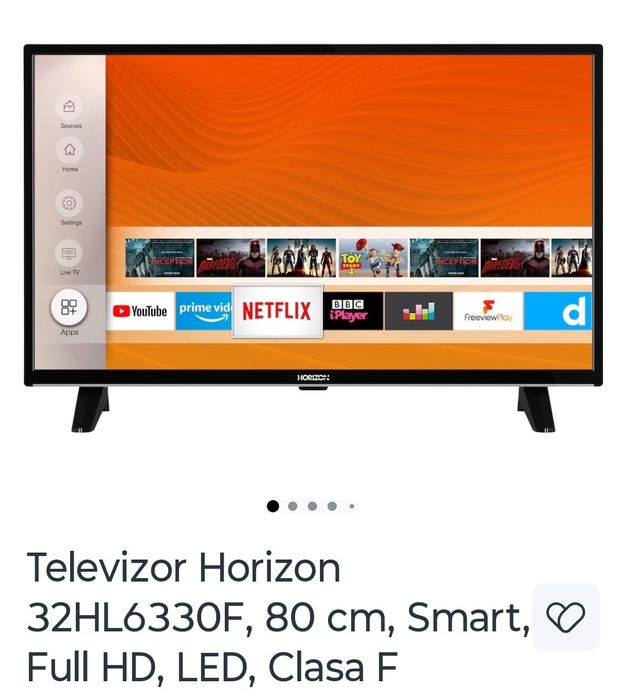Vând TV Smart fuul  HD perfectă stare de funcționare.,are și  2 teleco