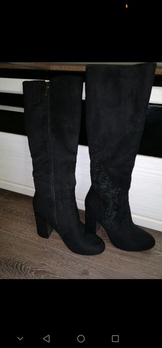Cizme până la genunchi mărimea 39