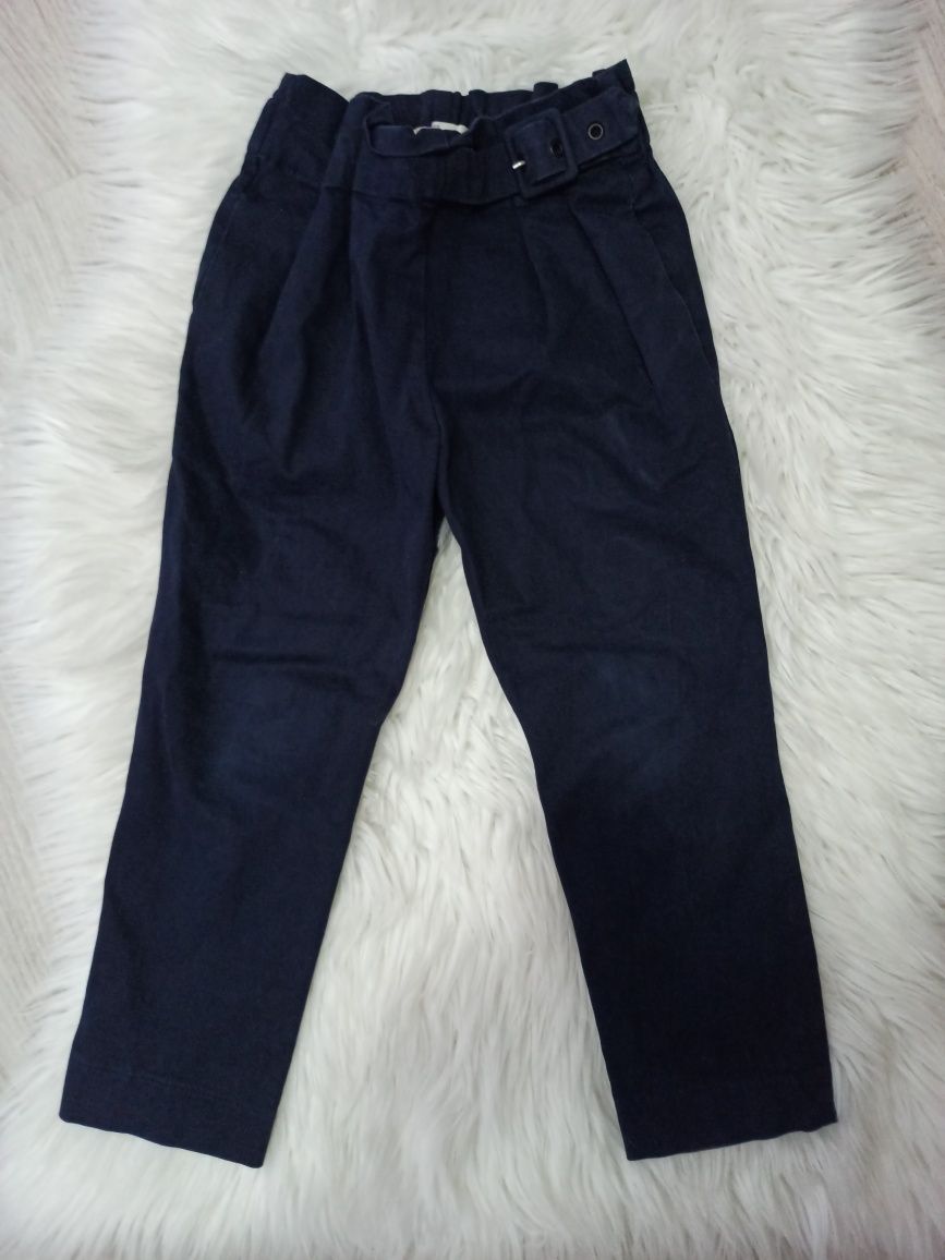 Pantaloni paperbag fete Zara 116, 6 ani