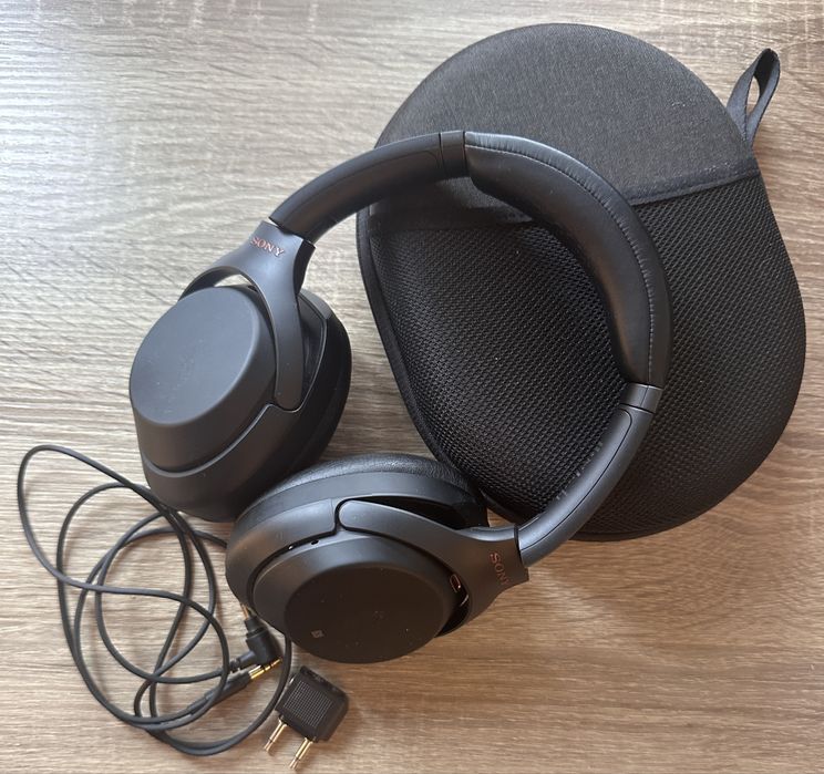 Sony WH1000XM3 XM3 слушалки пълен комплект
