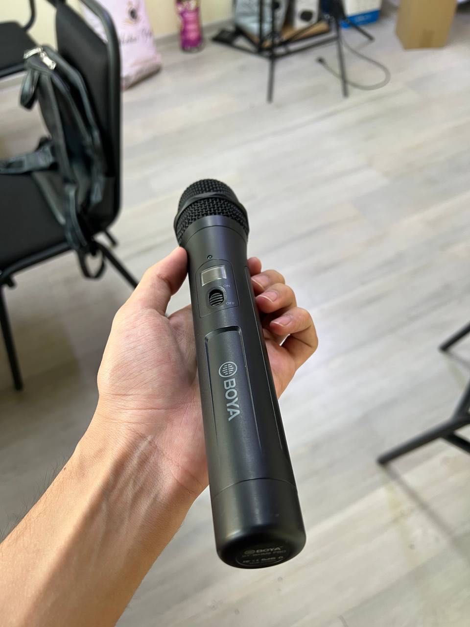 Boya WH-M 8 pro kit Mikrofoni bilan