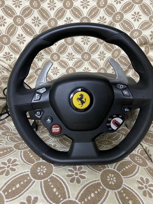 Игровой руль.  Thrustmaster T80 Ferrari 488 GBT Edition черный