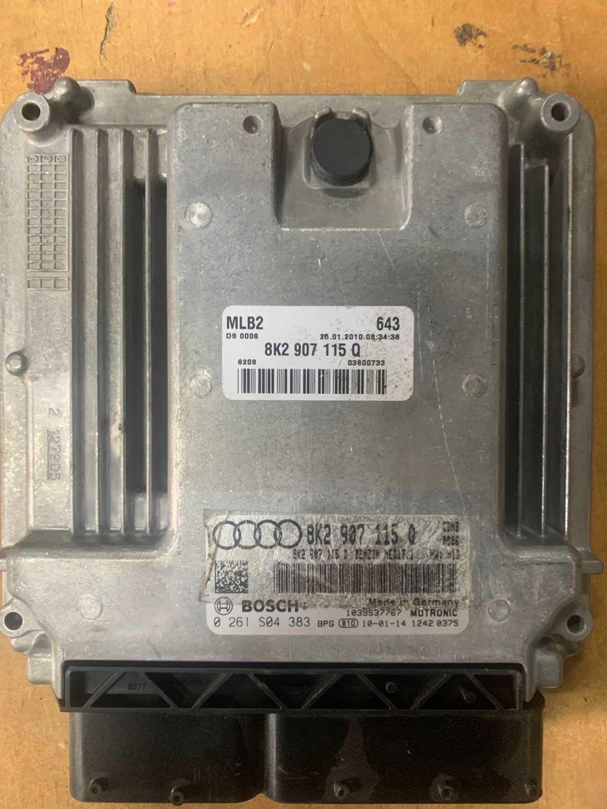 Компютър мотор двигател ECU AUDI A4 A6 A5 Q5 2.0TFSI CDN 8K2907115Q