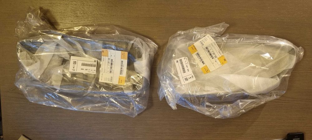 Grile fata "BMW M Performance" negre pentru BMW Seria 6