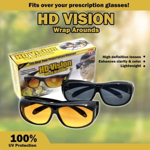 Солнцезащитные очки hd vision wrap around 2 штуки