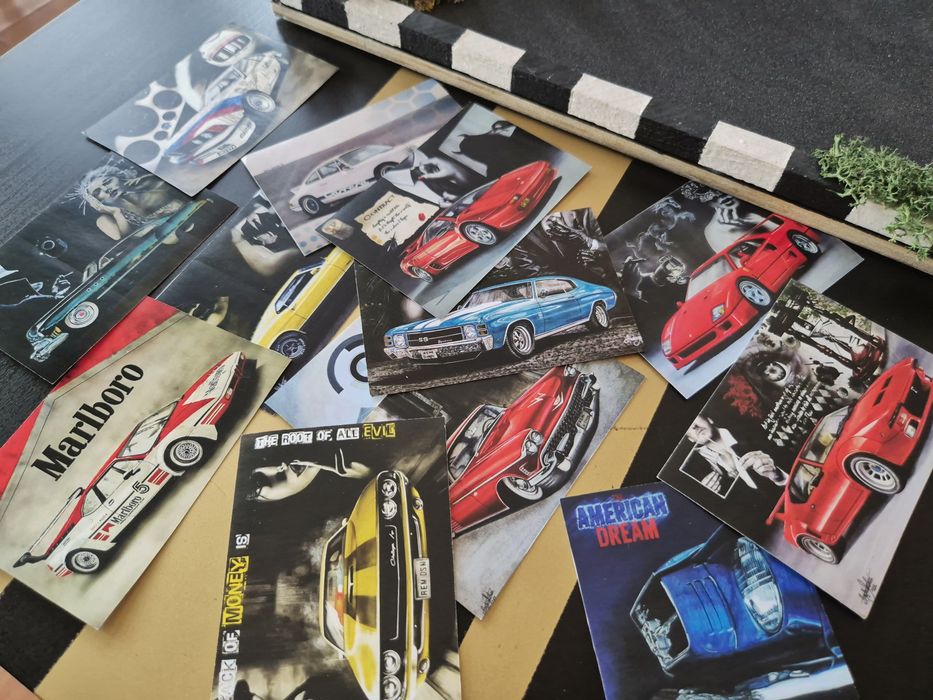 Diorama auto machete 1:18 Parcare Graffiti pentru pasionati auto