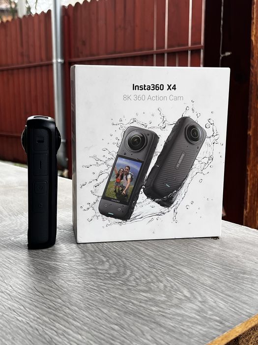 Insta360 X4 camera video 360 8K