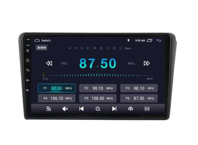 9-инчова мултимедия за Toyota Avensis (2002–2008) камера CarPlay, GPS,
