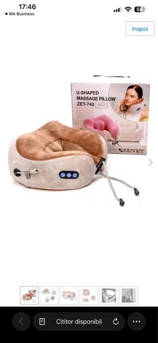 Perna masaj cu acumulator Avion/Masina/Casa