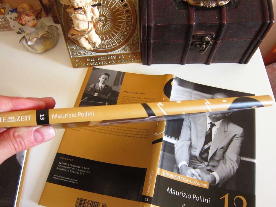 cd+carte Maurizio Pollini pian-Chopin Nocturne,Ballads,Polonaise etc