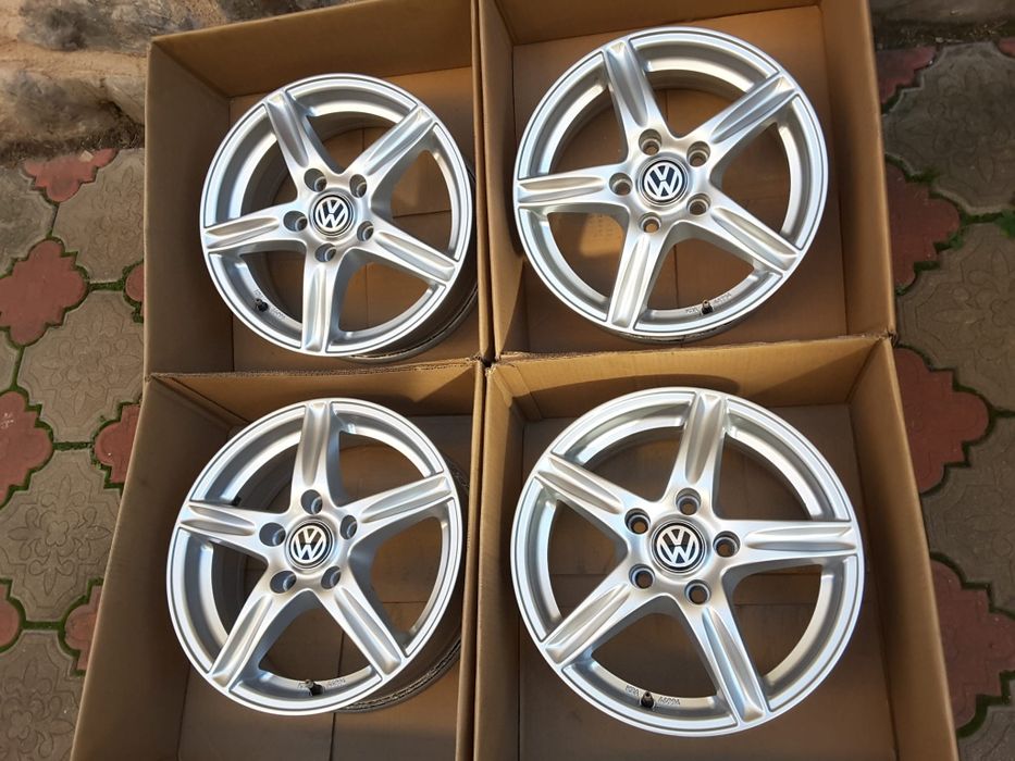 jante aliaj 15; 5x112; Vw Passat b5, Golf 5, 6, 7, Caddy, Jetta, Vw T4