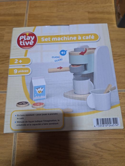 Cafetiera din lemn lidl