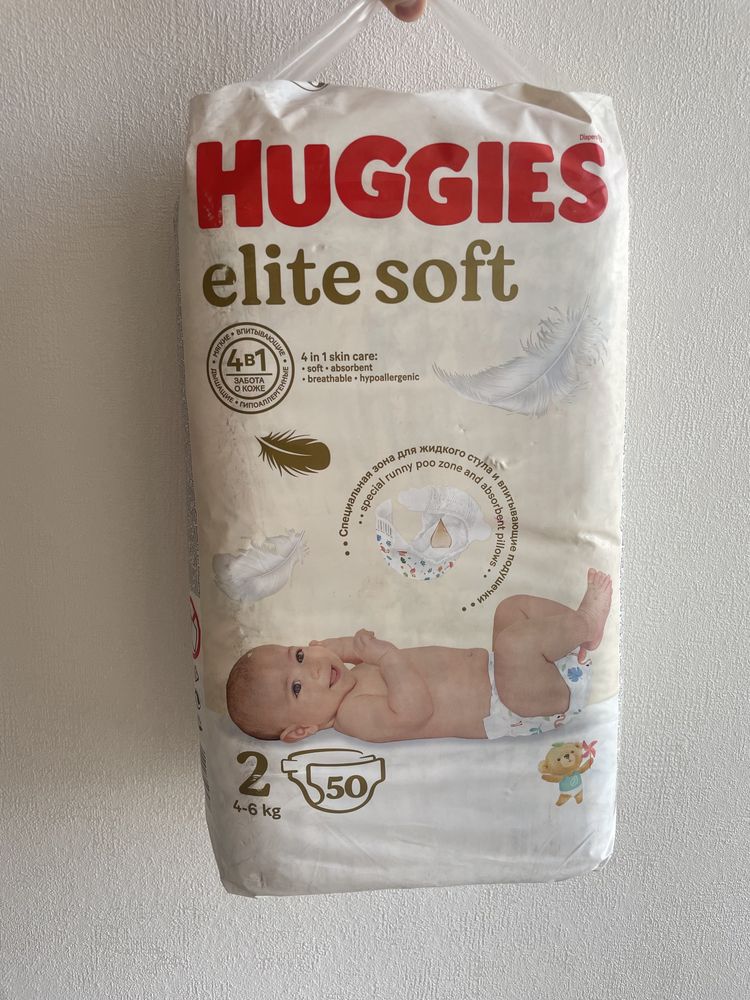 Huggies elite soft двойка