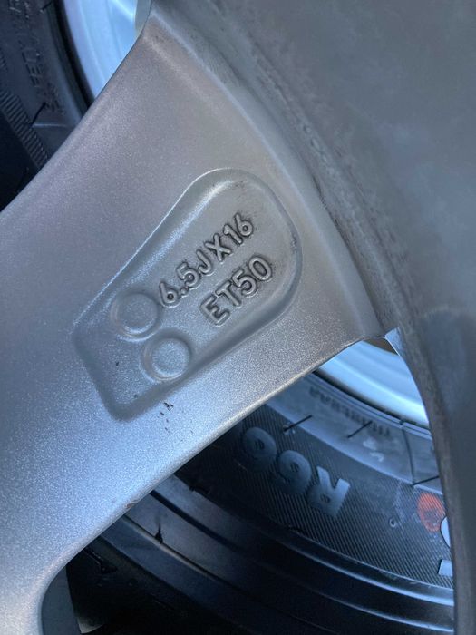 Jante Ford Transit Custom R16+Bridgestone noi 215/65R16C DOT0925 6x120