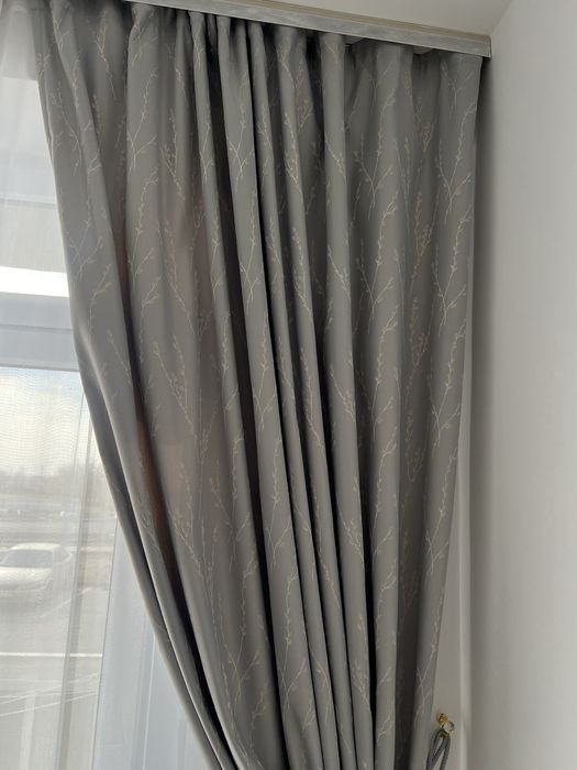 Продам штор с тюлем