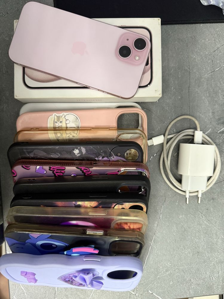 Продается Iphone 15 pink 128 GB