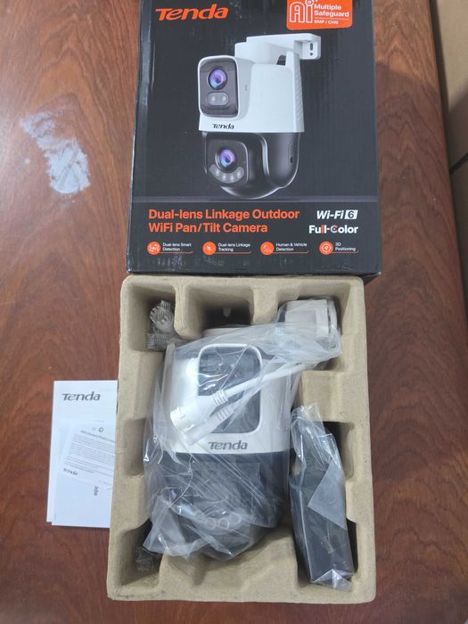 Camera PT Wi-Fi, rezolutie 3+3MP, Dual-Lens, Audio bidirectional