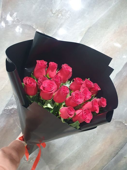 Бесплатная доставка цветы Темиртау розы хризантема гипсофила пионы