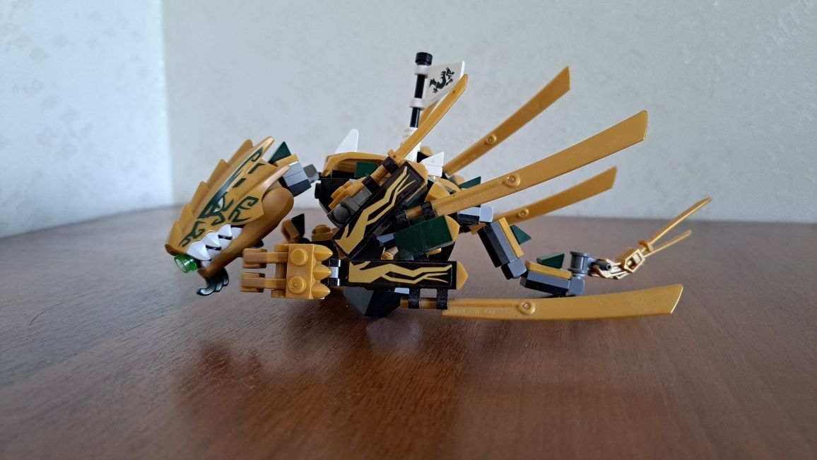 Золотой дракон Лего оригинал