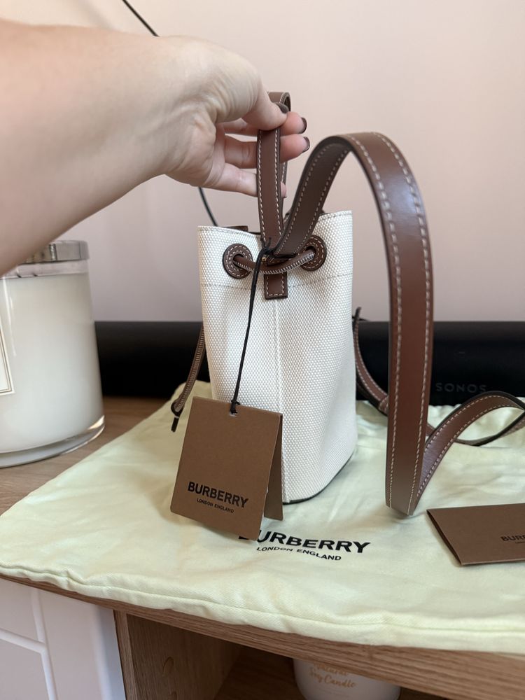 Burberry mini bucket bag
