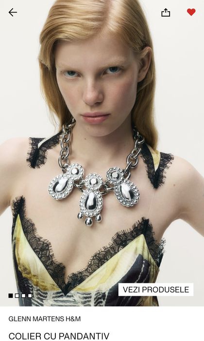 Colier Glenn Martens×H&M