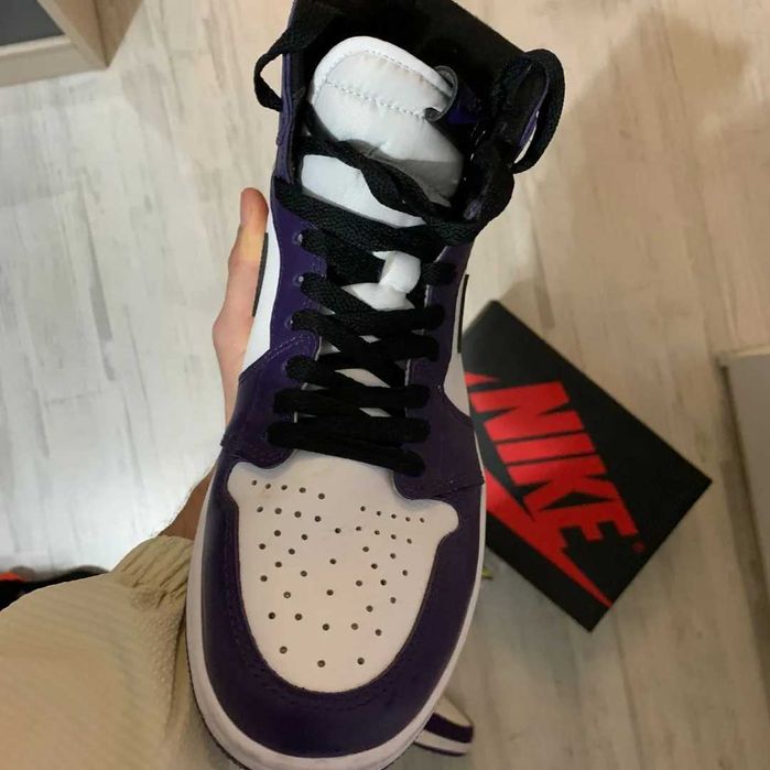 Jordan 1 High Court Purple