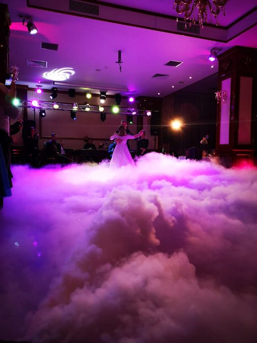 Fum greu cu gheata carbonica