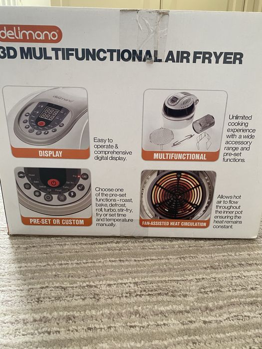 Delimano 3D Multifunctional Air Fryer