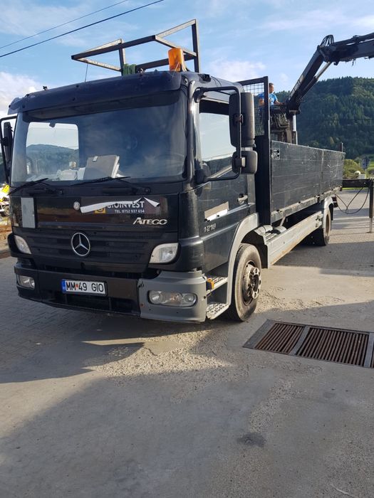 Vand mercedes Atego cu macara