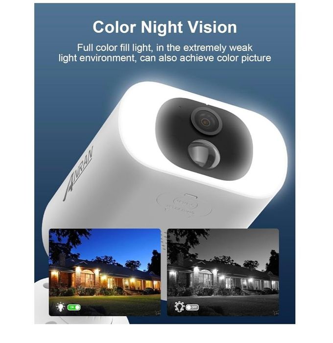 Camera de supraveghere cu incarcare solara