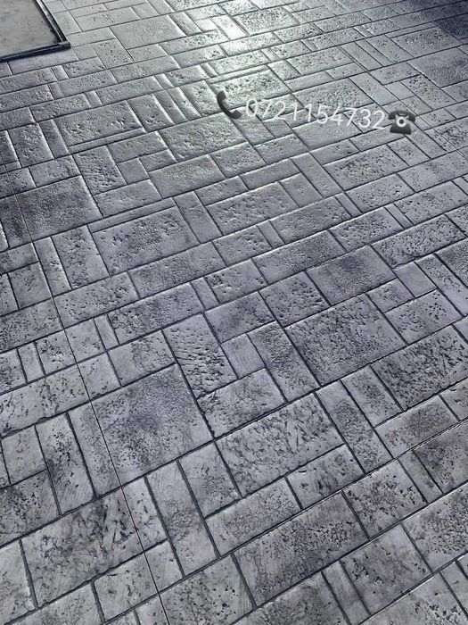 Oferta Beton Amprentat. Servicii amenajari cu beton amprentat