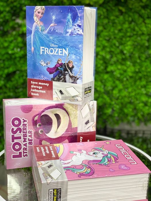 Сейф копилка в форме книги шкатулка