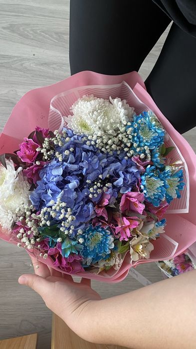 Кеше келген гүл сатылады