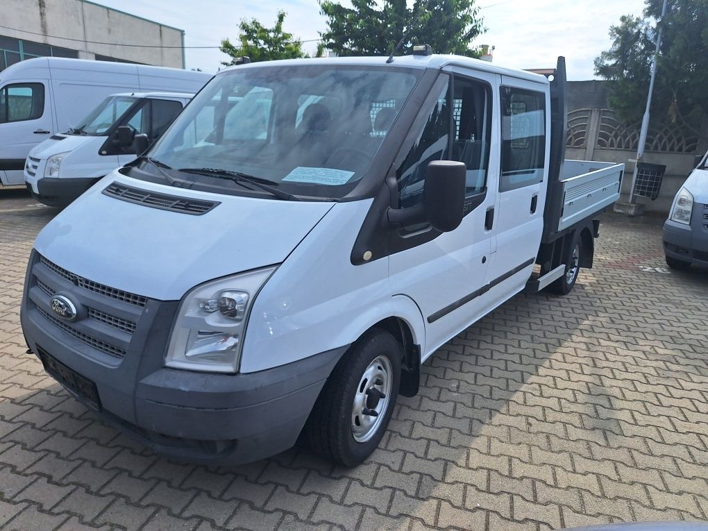 Ford Transit 2013 DOKA - Dubla Cabina - Platforma - 2.2D 125CP Euro 5