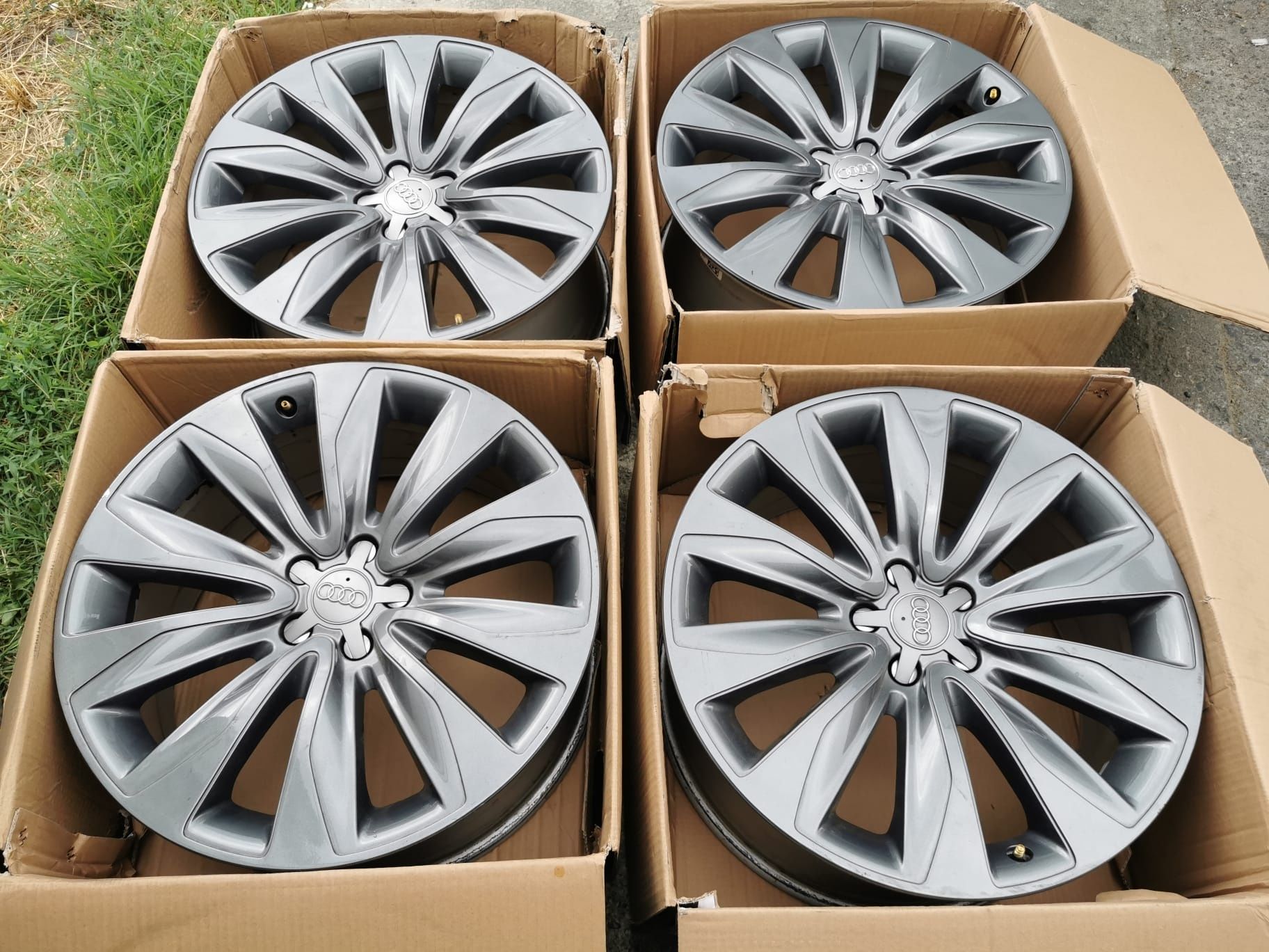 5x112 20inch jante aliaj OEM originale Audi A8 S8 4E 4H D2 D5