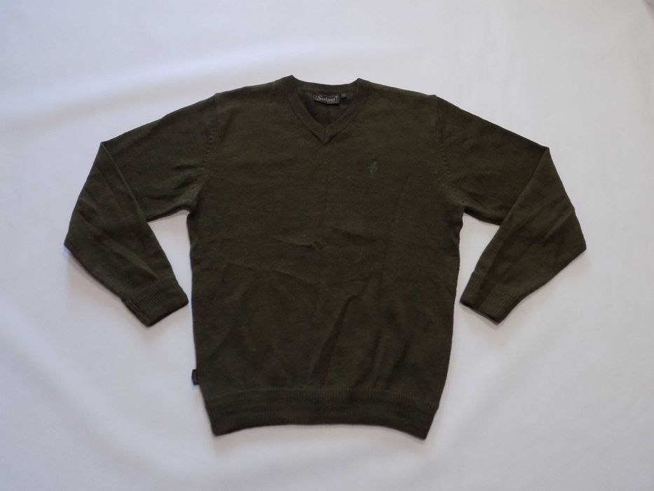 ловен пуловер seeland блуза яке горнище фанела вълнен мъжки оригинал M