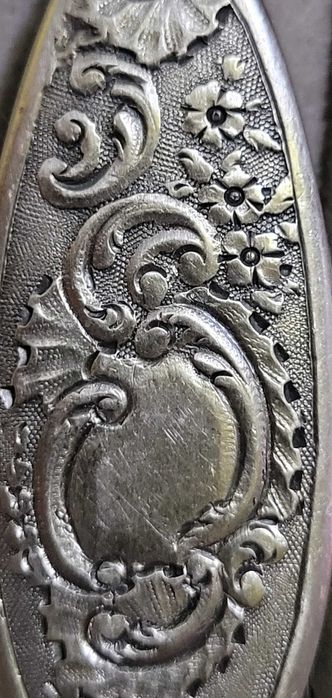 Semn de carte din argint Art Nouveau, Franța,  cca 1910