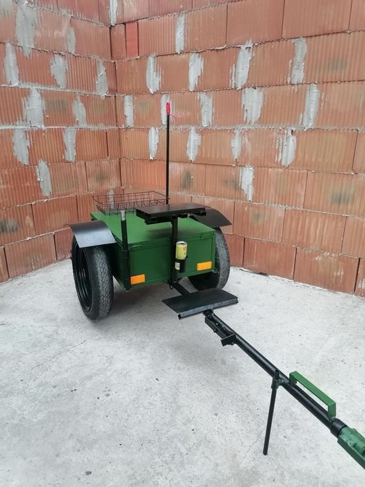 Ремарке за мотофреза със спирачки