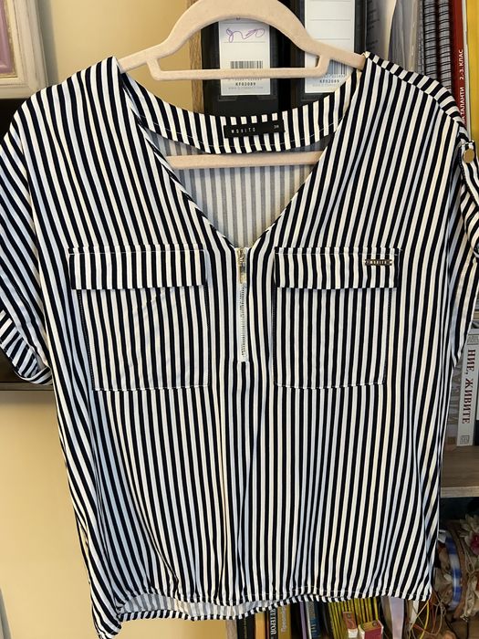 Риза с къс ръкав размер 38