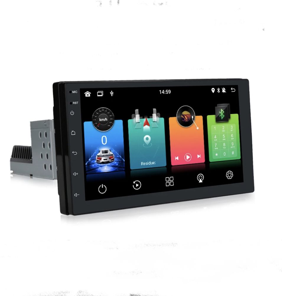 Navigatie GPS Android 1DIN 2GB RAM - Wifi, Bluetooth, USB, 7"